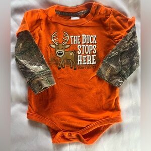 2 - infant Carhartt Onsies